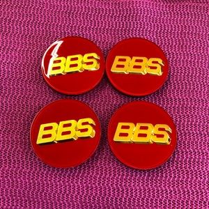 COPY - 4 bbs center cap 70mm new red color